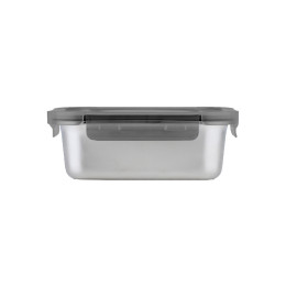 Estia Φαγητοδοχειο Ανοξειδωτο 1200ml με Πλαστικο Καπακι