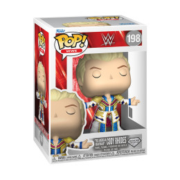 Funko Pop! Wwe: w - "the American Nightmare" Cody Rhodes (Diamond) #198 Vinyl Figure