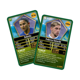 Winning Moves: top Trumps - World Football Stars 2024 the top 200 Pack 5 - Card Game (Wm04842-En1)