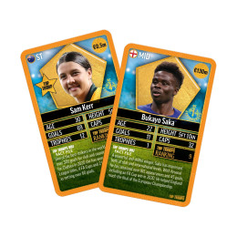 Winning Moves: top Trumps - World Football Stars 2024 the top 200 Pack 6 - Card Game (Wm04841-En1)