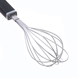 Estia Υγοδαρτης 8 Συρματων Comfy Ανοξειδωτος 25cm με Εργονομικη Λαβη Σιλικονης