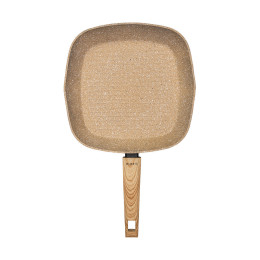 Estia Γκριλιερα Earth Αντικολλητικη Πρεσσαριστου Αλουμινιου 28cm