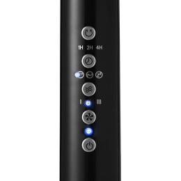 Estia Ανεμιστηρας Σταντ Επιδαπεδιος Levanto 40cm 55w Μαυρος με Τηλεχειριστηριο