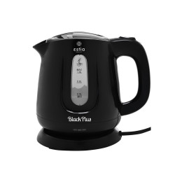 Estia Βραστηρας Black Plus Πλαστικος 1lt 1100w