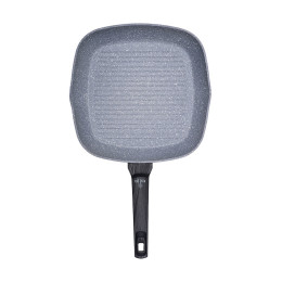 Estia Γκριλιερα Cuisson Αντικολλητικη Πρεσσαριστου Αλουμινιου 28cm