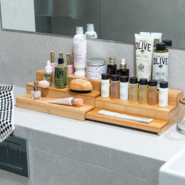 Estia Βαση Οργανωσης Παγκου Bamboo Essentials Επεκτεινομενη