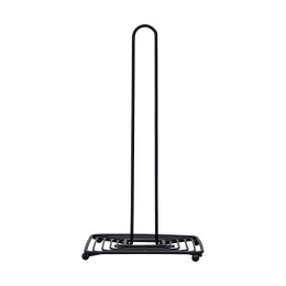 Βαση για Ρολο Κουζινας Metal Black Μεταλλικη 30x15.5cm Μαυρη