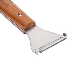 Estia Αποφλοιωτης Allure Ανοξειδωτος με Ξυλινη Λαβη