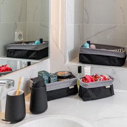 Estia Αντλια Σαπουνιου Fjord Κεραμικη 300ml Black