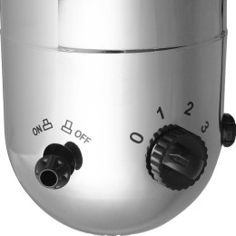 Estia Ανεμιστηρας Επιτραπεζιος Retroflow 30cm 40w Μεταλλικος Ασημι