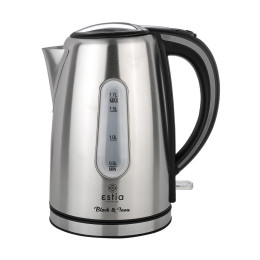 Estia Βραστηρας Black & Imox Ανοξειδωτος 2200w 1.7lt