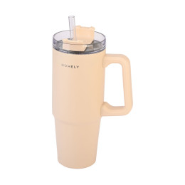 Θερμος Straw Tumbler 900ml Sandstone