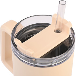 Θερμος Straw Tumbler 900ml Sandstone