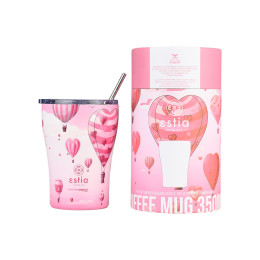 Estia Θερμος Coffee mug Save the Aegean 350ml Love Ascend