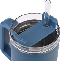 Θερμος Straw Tumbler 900ml Indigo Blue