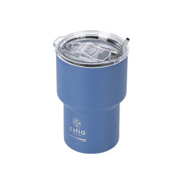 Estia Θερμος mug Lite Save the Aegean 400ml Denim Blue