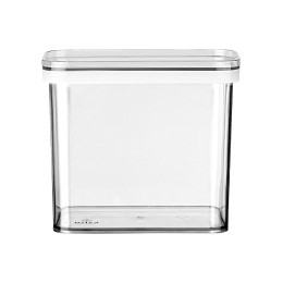 Estia Δοχειο Αποθηκευσης Πλαστικο 1650ml Διαφανες Στοιβαζομενο