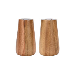 Estia Δοχεια για Αλατι & Πιπερι Allure Ξυλινα σετ 2 τεμ