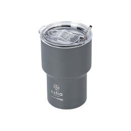Estia Θερμος mug Lite Save the Aegean 400ml Fjord Grey