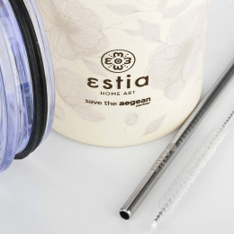 Estia Θερμος Coffee mug Save the Aegean 350ml Terra Serenity