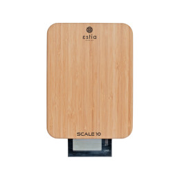 Estia Ζυγαρια Κουζινας Scale 10 Ψηφιακη Μεγιστοy Βαρους 10kg Bamboo