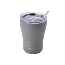 Estia Θερμος Coffee mug Save the Aegean 350ml Fjord Grey