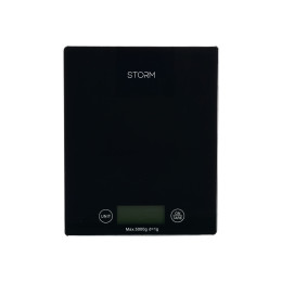 Ζυγαρια Κουζινας Black Ψηφιακη Μεγιστοy Βαρους 5kg
