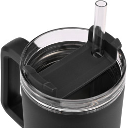 Θερμος Straw Tumbler 900ml Midnight Black