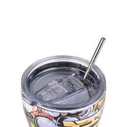 Estia Θερμος Coffee mug Save the Aegean 350ml Graffiti Rhythm