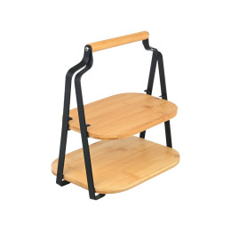 Estia Δισκος Σερβιρισματος Bamboo Essentials Διοροφος