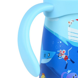 Estia Θερμος Παιδικο Bubble Bottle Save the Aegean 300ml Ocean Play