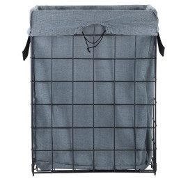 Estia Καλαθι Απλυτων Cage Μεταλλικο Αναδιπλουμενο 35x40x55cm