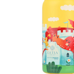 Estia Θερμος Παιδικο Wonder Bottle Save the Aegean 350ml Fortress Dragon