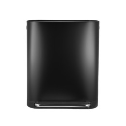 Estia Καδος Απορριματων Duoprime  Soft Close 60lt με δυο Δοχεια 30&30lt Μαυρος