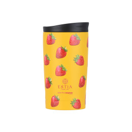 Estia Θερμος Travel mug Save the Aegean 350ml Berry Bright