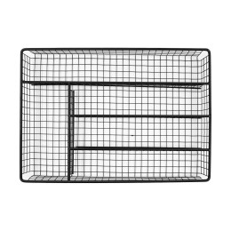 Θηκη Συρταριου Metal Black  Μεταλλικη 36x26cm Μαυρη
