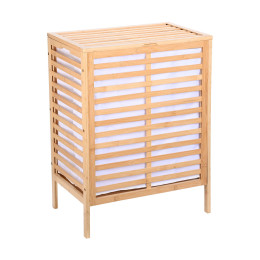 Estia Καλαθι Απλυτων Bamboo Essentials 60lt Διπλο