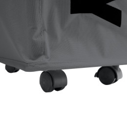 Estia Καλαθι Απλυτων με Ροδακια Γκρι