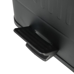 Estia Καδος Απορριματων Soft Close Antigua 30lt mat Μαυρο