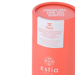 Estia Θερμος Travel cup Save the Aegean 500ml Fusion Coral