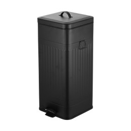 Estia Καδος Απορριματων Soft Close Antigua 30lt mat Μαυρο