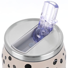 Estia Θερμος Travel cup Save the Aegean 500ml Leopard Taupe