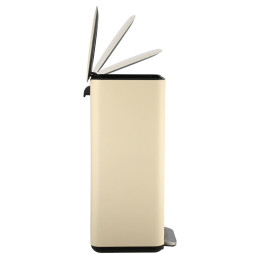 Estia Καδος Απορριματων Cubic Soft Close 30lt Ivory