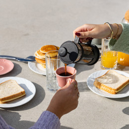 Καφετιερα Γυαλινη με Εμβολο 600ml