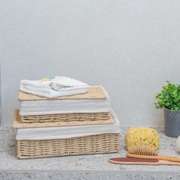 Estia Κουτι Αποθηκευσης & Οργανωσης Botanica 36x27x13cm με Εσωτερικη Επενδυση & Καπακι