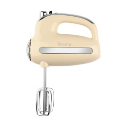 Estia Μιξερ Χειρος Retro Epoque 300w 5 Ταχυτητων & Λειτουργιας Turbo Κρεμ