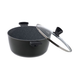 Estia Κατσαρολα Cuisson Αντικολλητικη Πρεσσαριστου Αλουμινιου 28cm