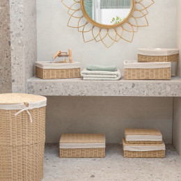 Estia Κουτι Αποθηκευσης & Οργανωσης Botanica 28x20x10cm με Εσωτερικη Επενδυση