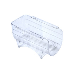 Κουτι Οργανωσης Ψυγειου Πλαστικο 10x20cm για Μπουκαλι Κρασι