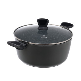 Estia Κατσαρολα Cuisson Αντικολλητικη Πρεσσαριστου Αλουμινιου 28cm